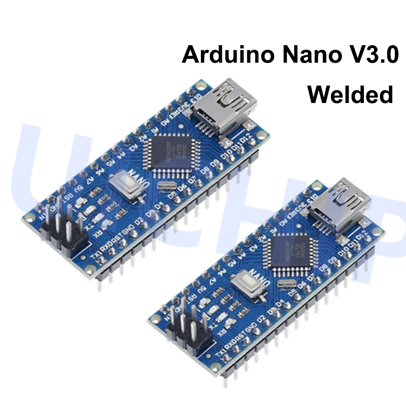 Papan pengontrol CH340 Driver Arduino Nano V3.0, papan pengembangan MINI USB Nano V3.0 ATmega328P 5V 16Mhz