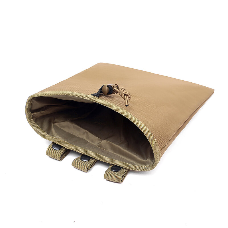 Molle System Tactical Dump Magazine Pouch, Caça Recuperação Cintura Bag, Mag Drop Pouches, Acessórios militares do exército Bolsas