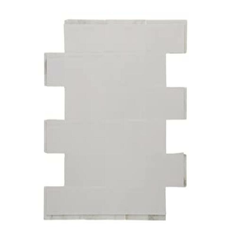Natural Stone Peel and Stick Marble Mosaic Walls and Backsplashes Easy Installation Marble Brilliance Strong Bond 12 PC Per Pack
