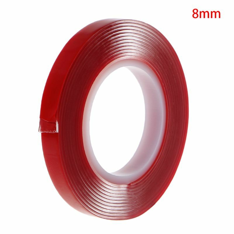 for 3M Removable Mounting Tape Strong Sticky Weatherproof Clear Sticker Double Sided for Paste Car Carpet LCD Screen Rep