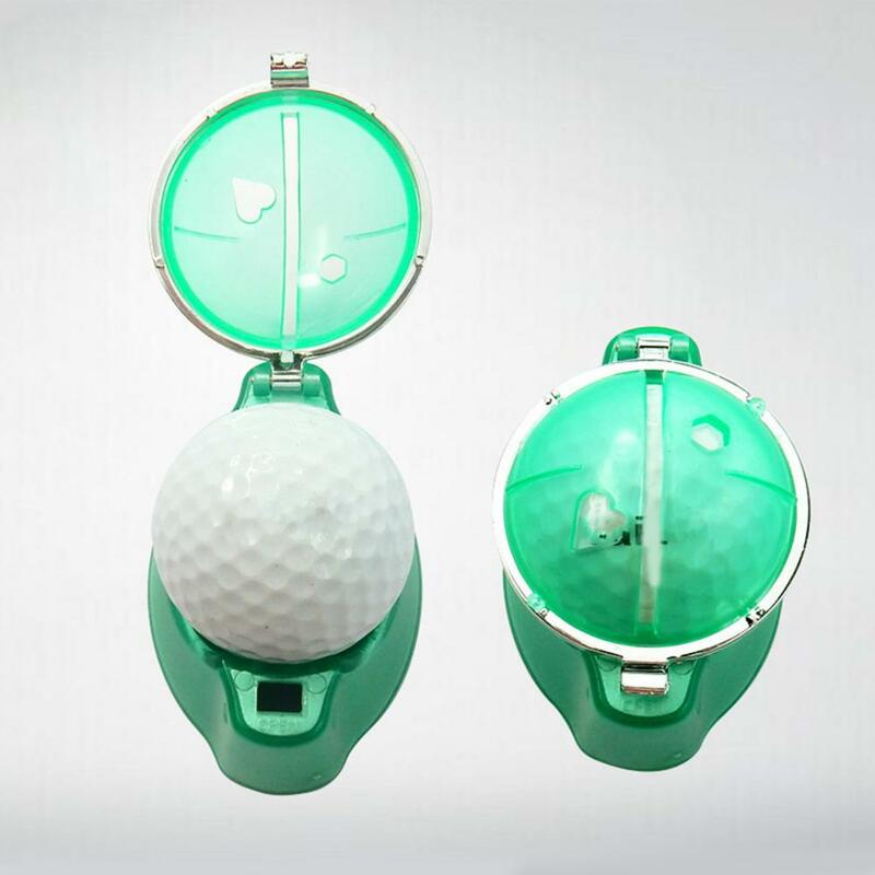 Golf Ball Liner Set with Pen Golf Ball Line Drawing Marking Stencils Golf Ball Alignment Marking Tool Golf Accessories