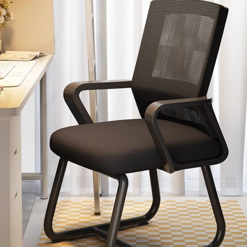 Chaises de conférence simples au design ergonomique, mobilier de bureau confortable pour ordinateur, chambre à coucher, CM50BG