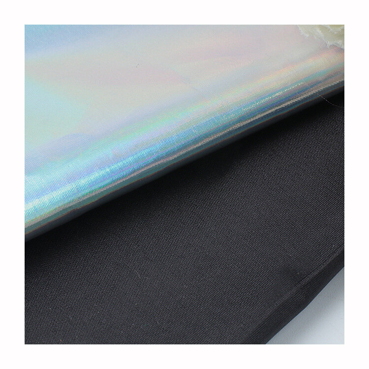 Glossy Laser, Polyester Glossy Release Paper, Technological Sense Laser Fabric, Autumn and Winter Vest, Cotton Jacket