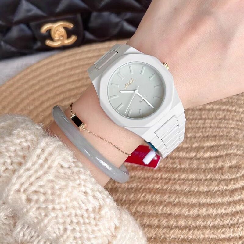 Creatief En Mode Siliconen Grote Wijzerplaat Quartz Horloge Voor Dames Koreaanse Snoep Gekleurde Waterdichte Stalen Horloge Relogios Femino