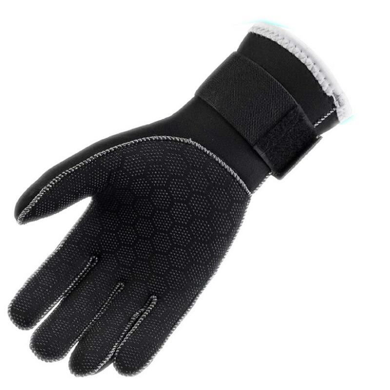 Неопреновые перчатки для плавания с защитой от царапин, 3 мм