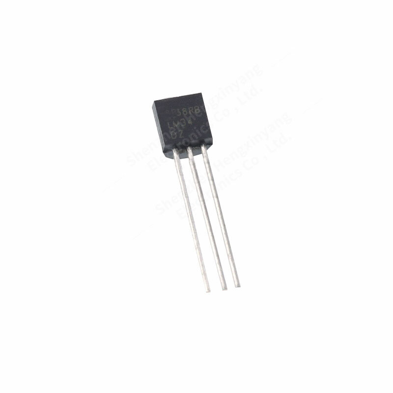 1pcs  LM34DZ/NOPB Silkscreen LM34DZ is packaged with TO-92-3 temperature sensor