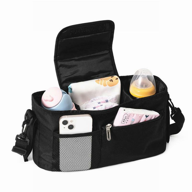 Carrinho Universal Organizador Bag, Acessórios com saco do telefone, Alça, Saco do telefone