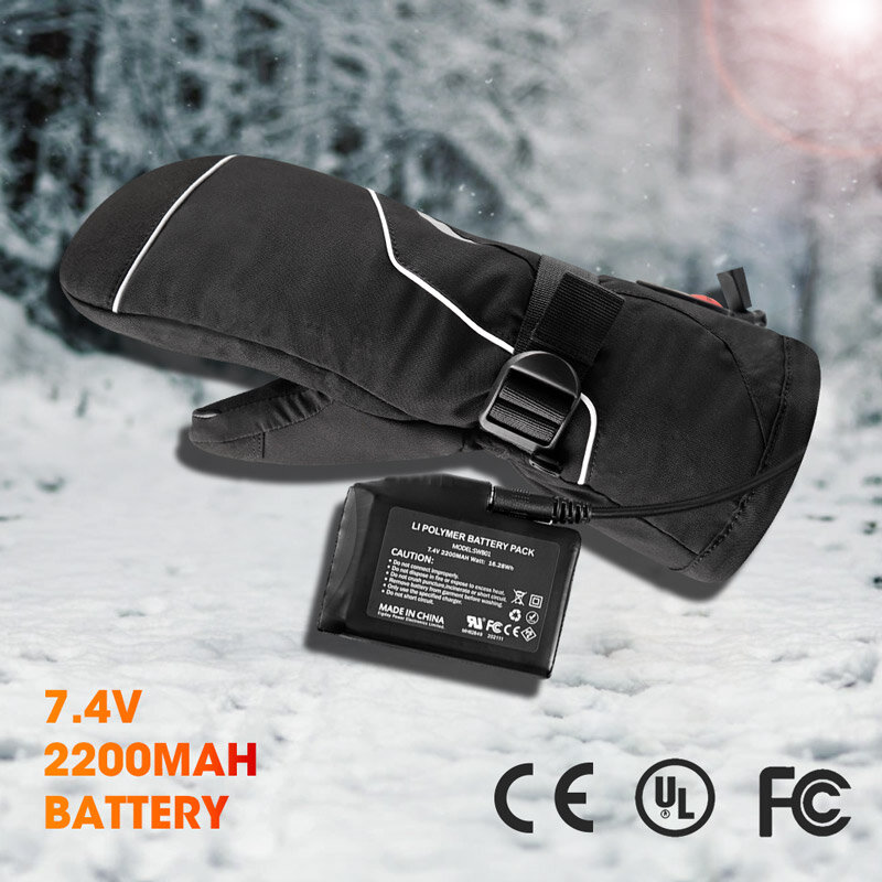 Gants thermiques rechargeables électriques pour hommes et femmes, équipement de moto, chaussettes de bas, imperméables, hiver