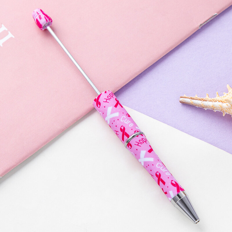 16Pcs Beaded Ballpoint Pen Pens Gift for Writing Beadable Pens Beadable Pen DIY Gift for Student Office Supplies