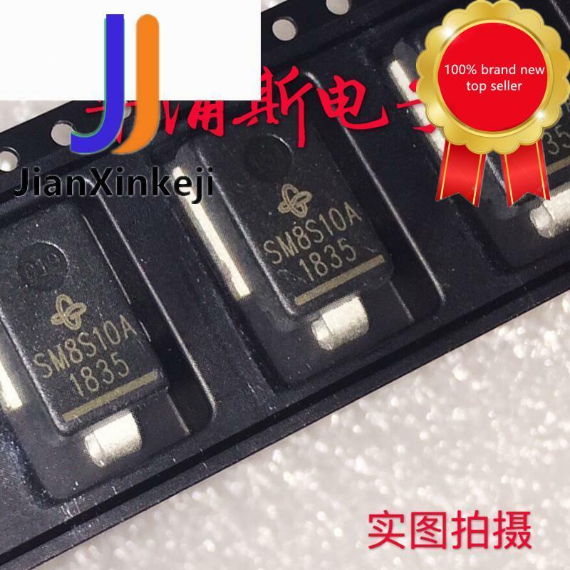 30pcs 100% orginal new SM8S10A DO-218 Automotive Computer Board TVS Transient Diode NEW Genuine Guarantee in stock