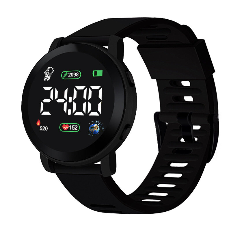 Cyfrowy zegarek dla dzieci dla chłopców dziewcząt zegar elektroniczny zegarek na rękę LED moda wodoodporny sport Student dziecko proste zegarki