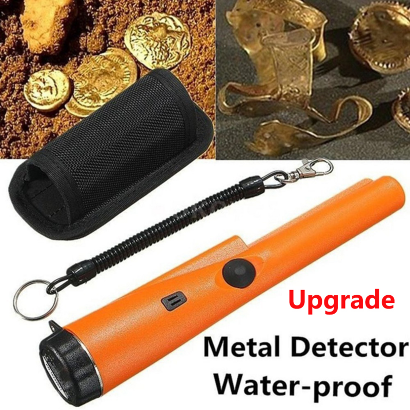 Atualização ponteiro detector de metais pro ponto gp-pointerii identificar jardim escavador de ouro detectando à prova dwaterproof água novo