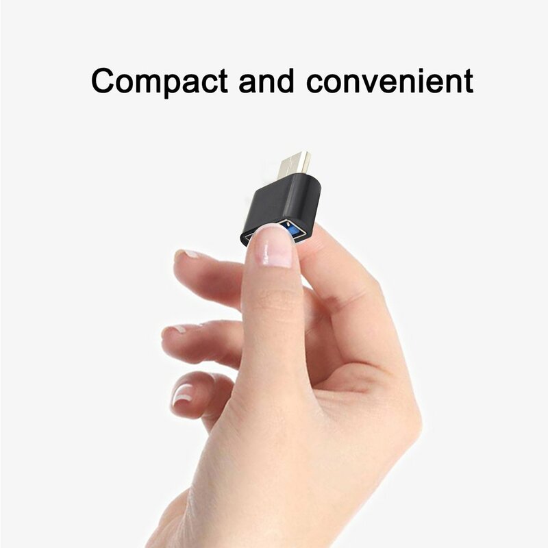 OTG USB Tipo C Adaptador para Samsung, Conector de Disco U, Huawei P20 P30 Pro, USB 2.0