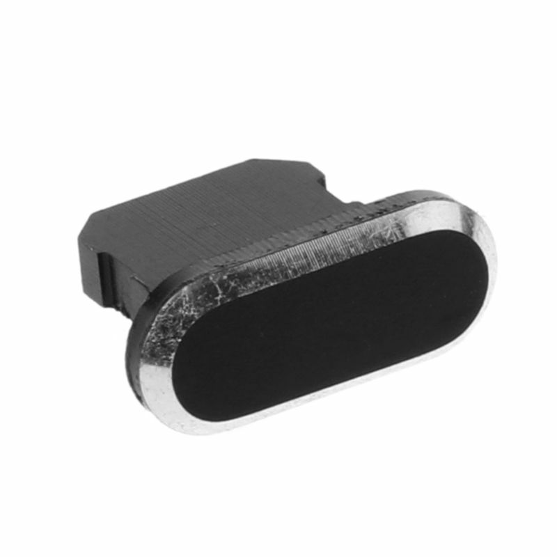 Mini plugue de poeira rolha porta carregamento usb dustproof capa protetor metal foriphone 8 x xr xmax acessórios do telefone inteligente