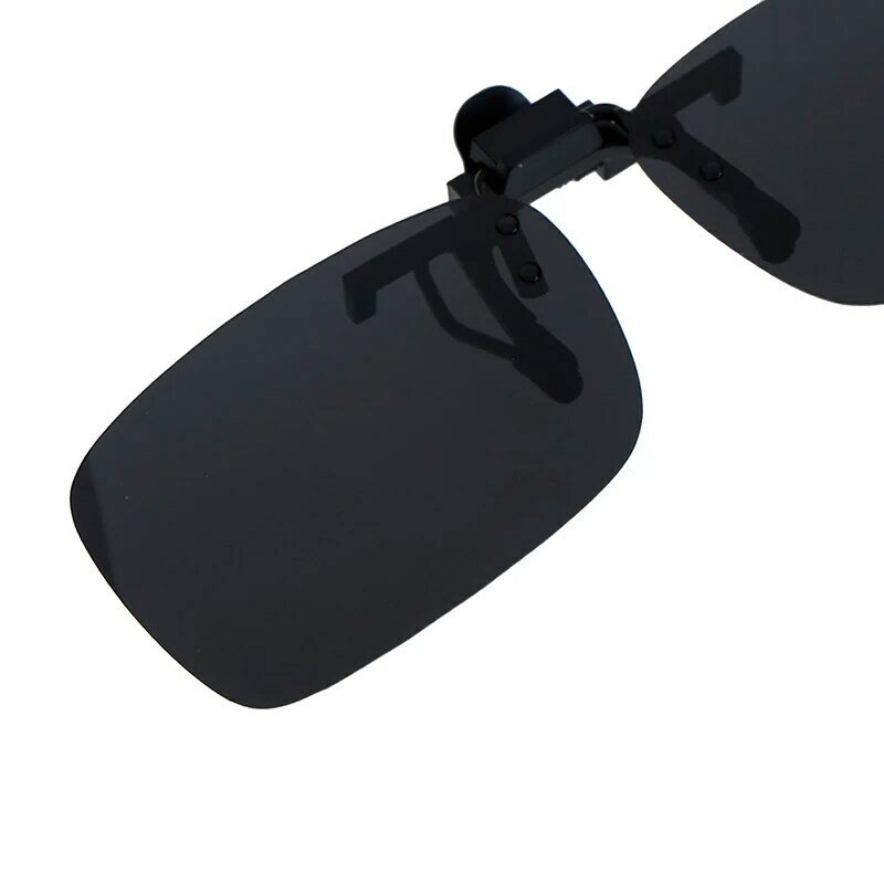 ユニセックスクリップオン偏光ドライビンググラス、日とナイトビジョン、フリップアップレンズ、屋外用ライディングサングラス、高品質、1個