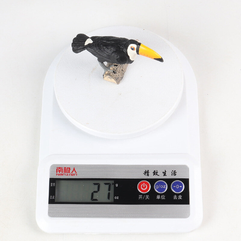 Imitacja ptaka dzikie Model zwierzęcia ozdoby zabawkowe tukana