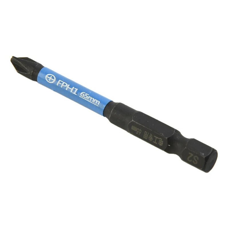 Hexagonal Screwdriver Magnetic Special Slotted Cross Screwdriver Bit For Electrician PH1 PH2 PH3 65mm Quick Change Tools