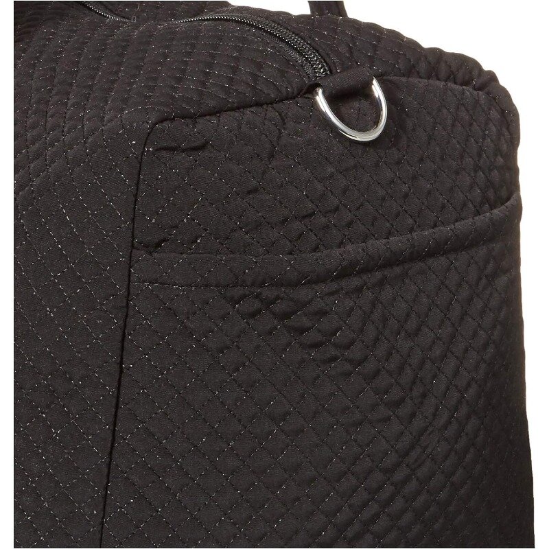 Женская дорожная спортивная сумка из микрофибры, классическая черная, один размер