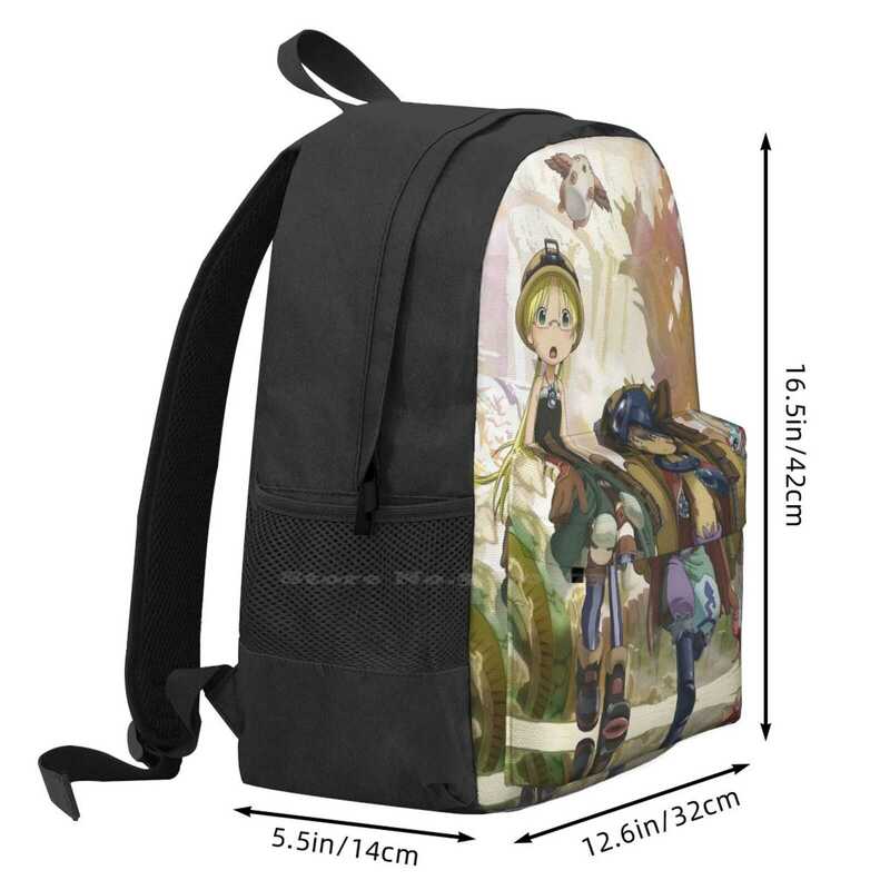 Made In Abyss Season 2 School Storage Bag Student's Backpack Made In Abyss Season 2 Made In Abyss S2 Made In Abyss Art Made In