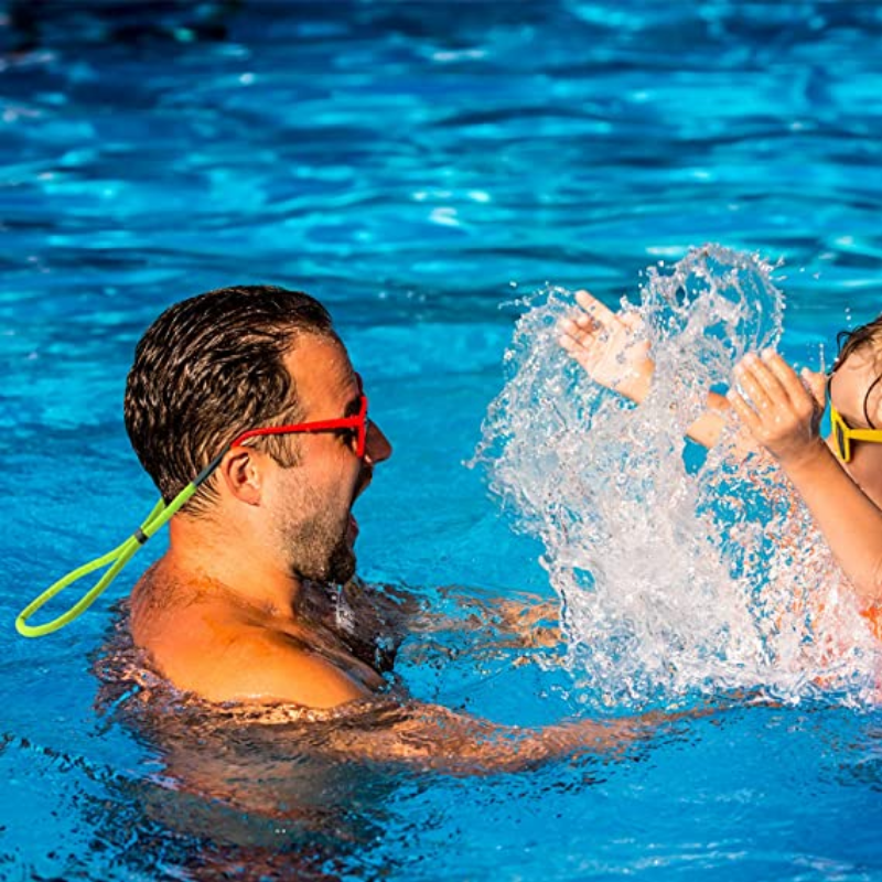العائمة رغوة سلسلة النظارات الأشرطة النظارات الشمسية سلسلة الرياضة المضادة للانزلاق سلسلة نظارات الحبال الحبل حامل ل تصفح السباحة