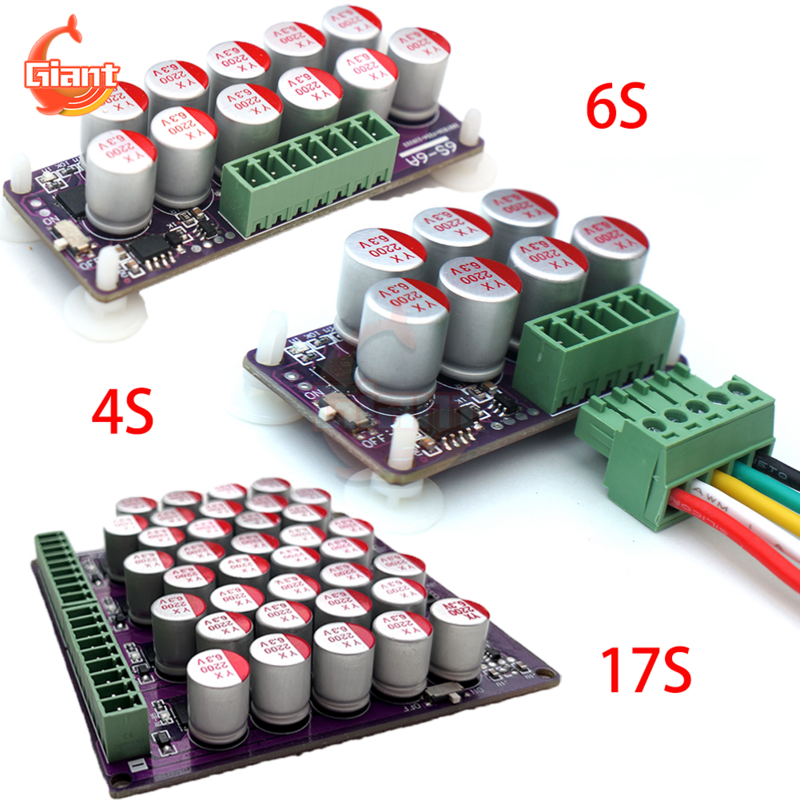 6A batteria al litio scheda di equalizzazione attiva batteria ad alta precisione Storage equalizzatore Balance Board trasferimento di energia 4/6/17S