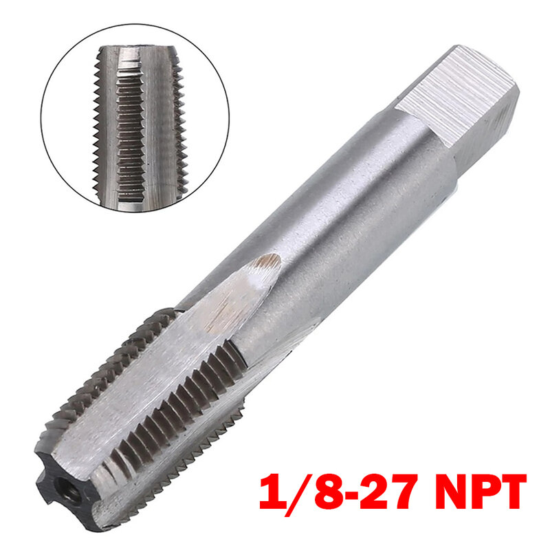 1/8- 27 NPT HSS Taper Pipe Tap Standard High Speed Steel Thread Tap For Maintenance And Repair Tool Accessories High-precision