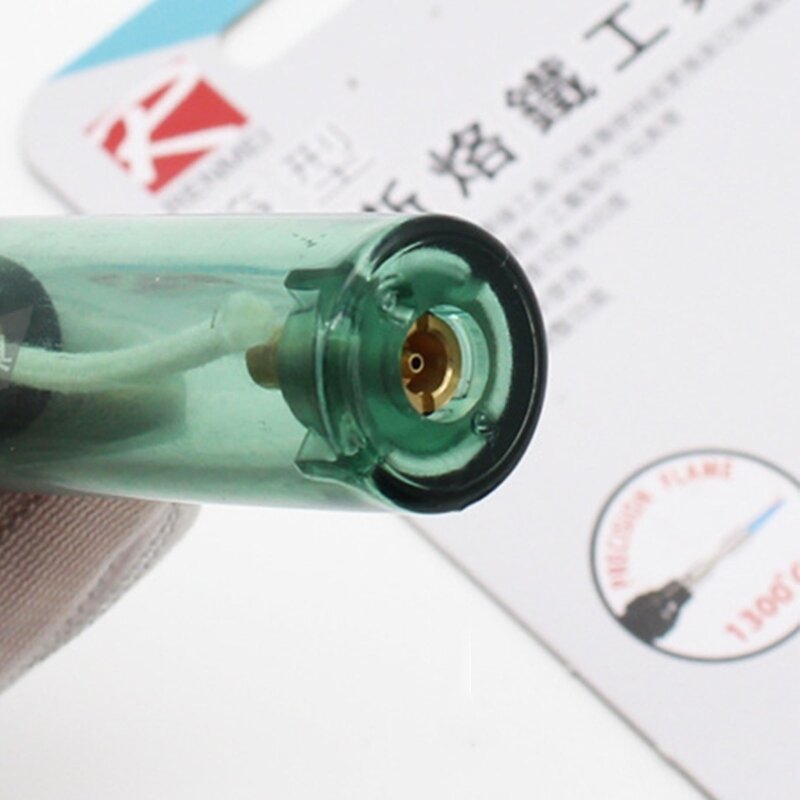 14x 다기능 가스 납땜 인두 무선 휴대용 부탄 토치 용접 펜