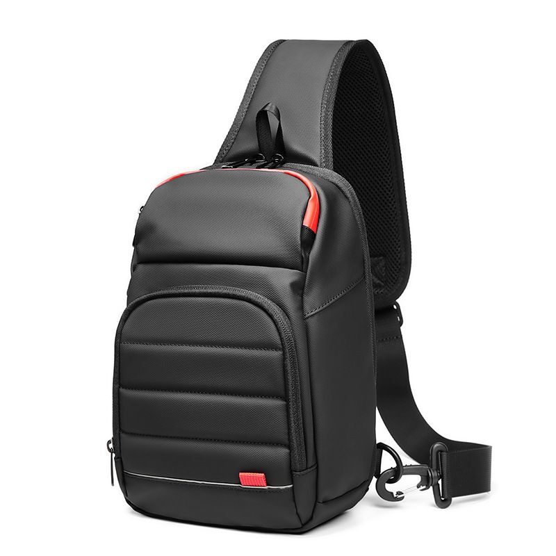 EURCOOL-حقيبة صدر متعددة الوظائف للرجال ، شحن USB ، حقائب يد Messenger ، كروس بودي ، حبال الكتف ، حقائب الذكور ، 9.7USB