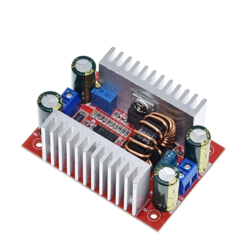 400W15A High Power Supply Board 8.5-50V To 10-60V DC DC Constant Voltage And Constant Current Boost Module
