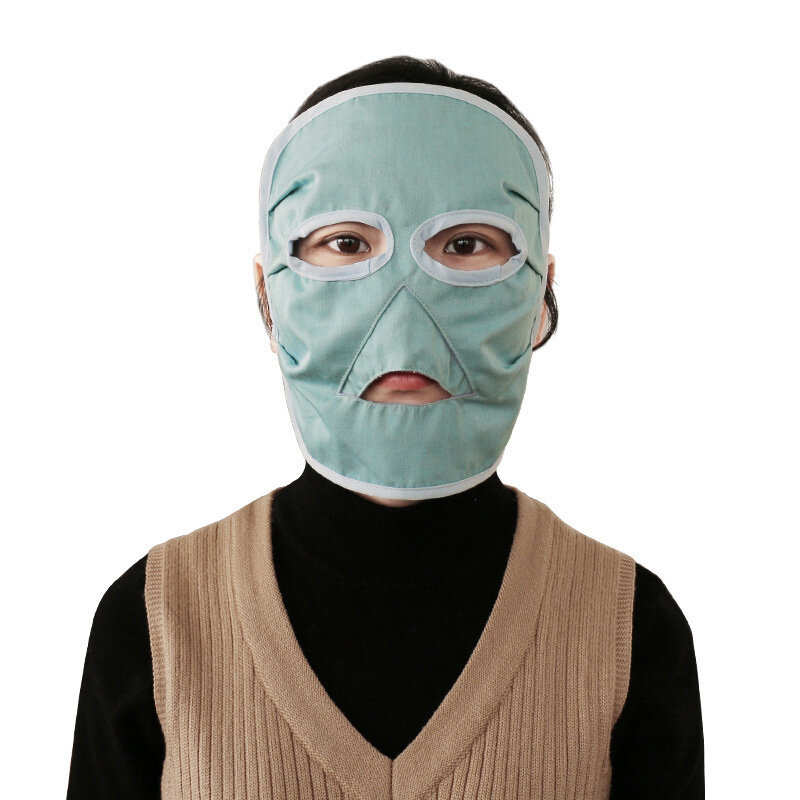 Anti Strahlung Maske Metall Faser Elektromagnetische Strahlung Schutz Gesicht Maske Handy Computer TV EMF Abschirmung Gesicht Maske
