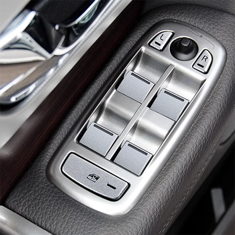 สำหรับ Jaguar XF สติ๊กเกอร์ปุ่มเกียร์อุปกรณ์เสริมสำหรับตกแต่งภายในรถยนต์ชิ้นส่วนอะไหล่ X250คอนโซลกลางฝาครอบปุ่ม2010ถึง2015