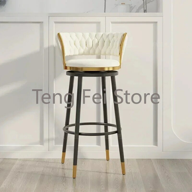 Cecha Nowoczesne krzesła barowe Nordic Stołek do salonu Luksusowe krzesła barowe na zewnątrz Projekt kuchni Wysokie meble Barkrukken SR50BC