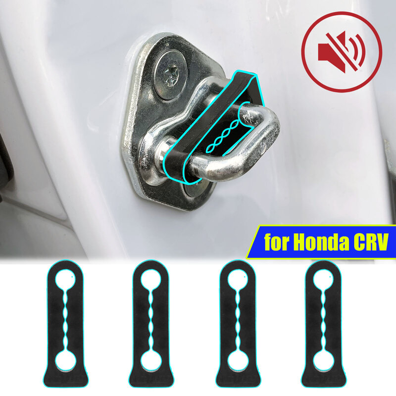 Kunci pintu mobil, insulasi suara mobil, segel penyangga untuk Honda CRV CR-V untuk Honda Accord untuk Honda CIVIC, Kedap suara, Rattle senyap