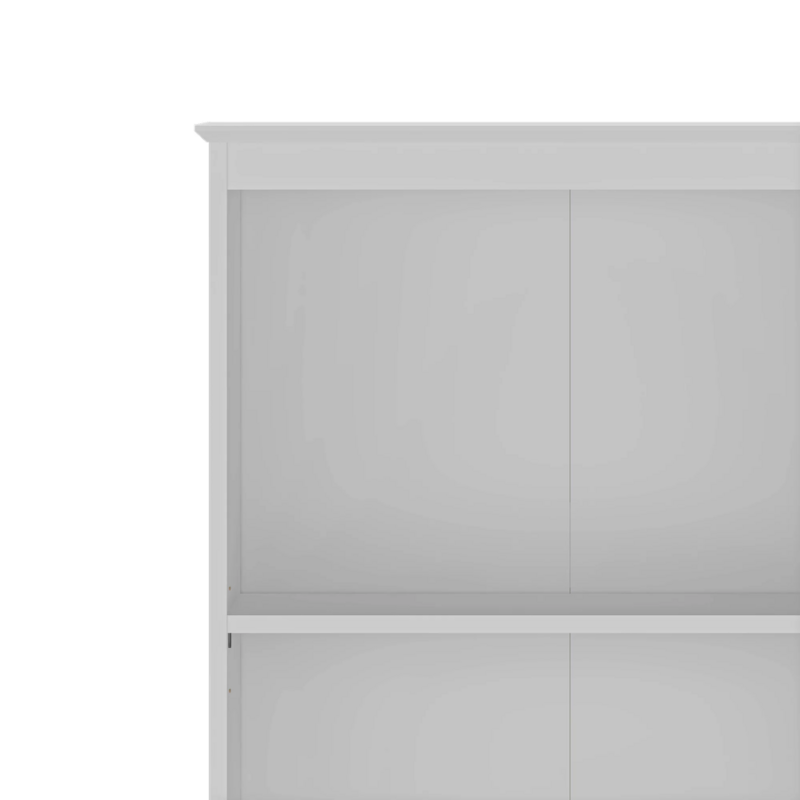 3 Shelf Kids Bookcase, White