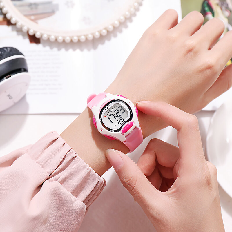 Незаменимые часы для детей 35 мм маленький размер 3 АТМ Водонепроницаемость Подарок для школьниц