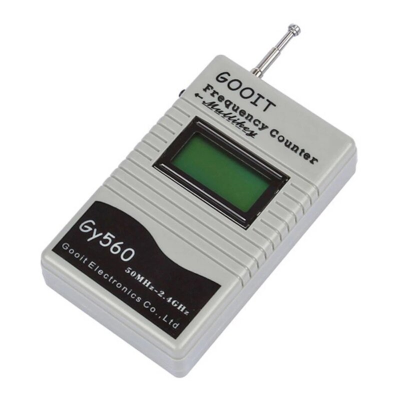 Contador de frecuencia portátil Mini GOOIT GY560, 50Mhz-2,4 Ghz, para Radio bidireccional, UV-5R