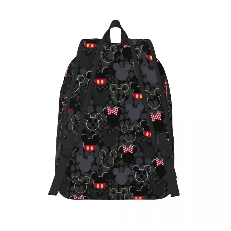 Custom Mickey Mouse Art Cartoon Laptop Backpack Men Women Fashion Bookbag for College School Students Bag
