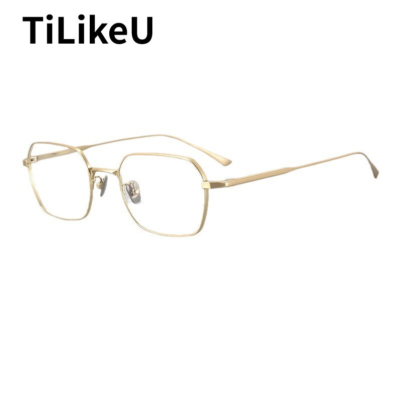Ультралегкая японская титановая оправа для мужчин, оправа для очков ручной работы, винтажные квадратные очки, модные женские оптические зеркальные очки