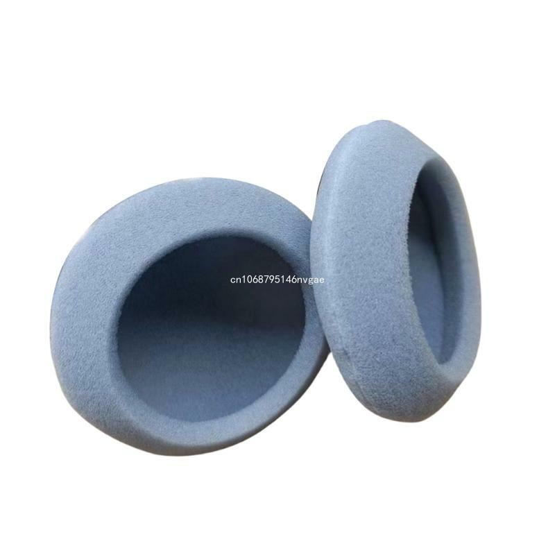 Almohadillas para los oídos repuesto espuma 50mm, almohadillas para los oídos, cubierta esponjas para auriculares,
