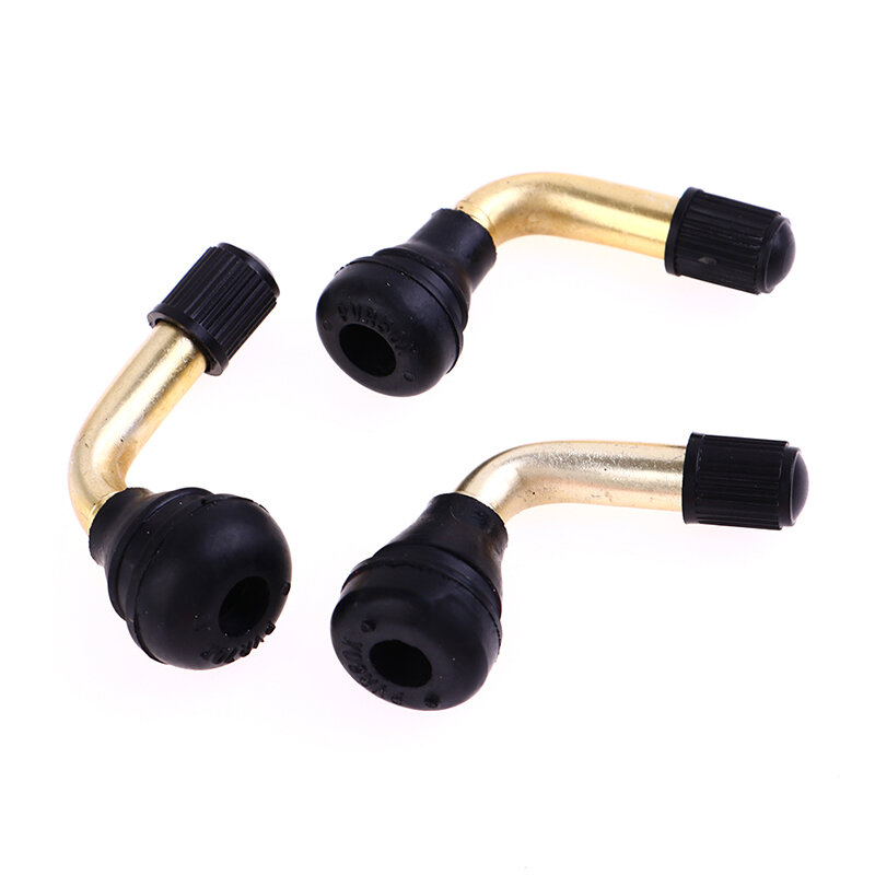 5pcs Motorcycle Tubeless Tire Valve Stems Right Angle 90 Degrees Pull-In Valve Core Tool for Auto Scooter PVR70 PVR60 PVR50