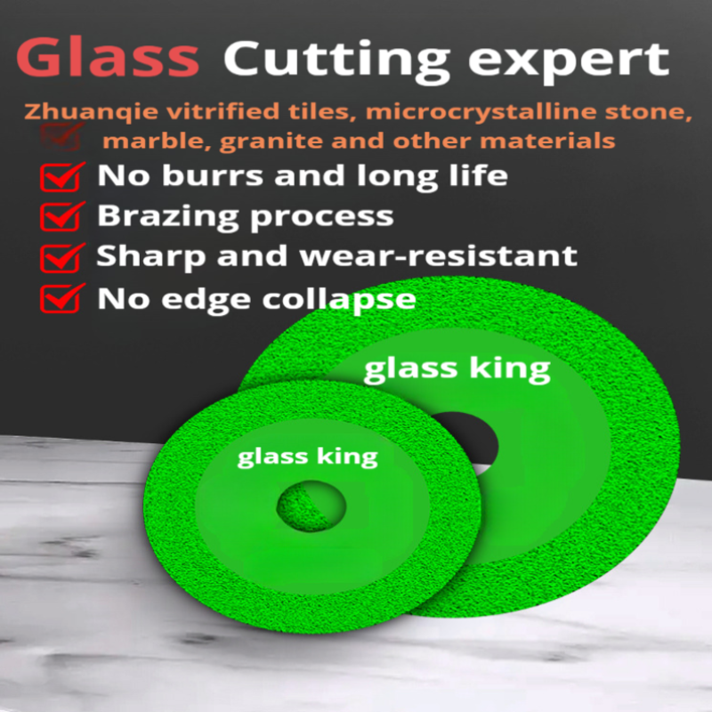 100mm Glasscutting blade Ceramic tile Jade crystal wine bottle Grinding diamond ultra-thin saw blade Glass cutting blade