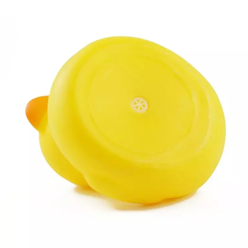 1Pc Cute Small Yellow Duck Baby Bath Toys Squeeze Rubber BB Bathing Water Fun Toy Race Classic Squeaky Kids Toys