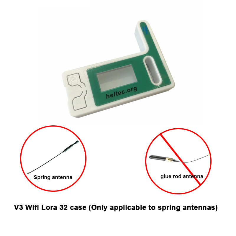 Skrzynka speail dla Heltec Wifi Lora 32 wersja V3 wersja Box dotyczy tylko anten sprężynowych