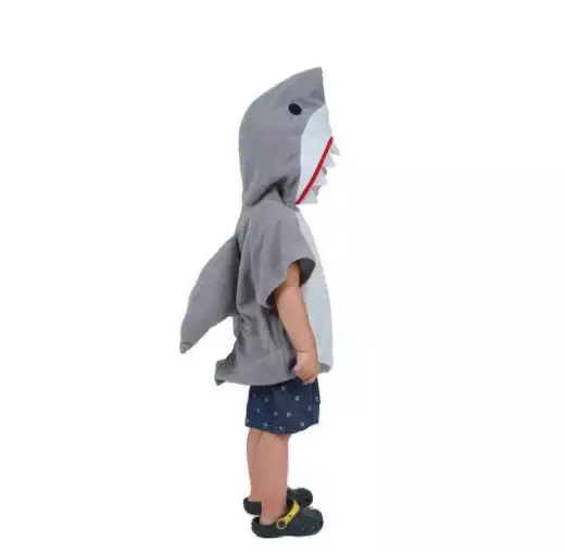 Costumes de cosplay d'animaux de requin drôles pour enfants, vêtements d'Halloween pour enfants, fête de carnaval du Nouvel An, garçons et filles