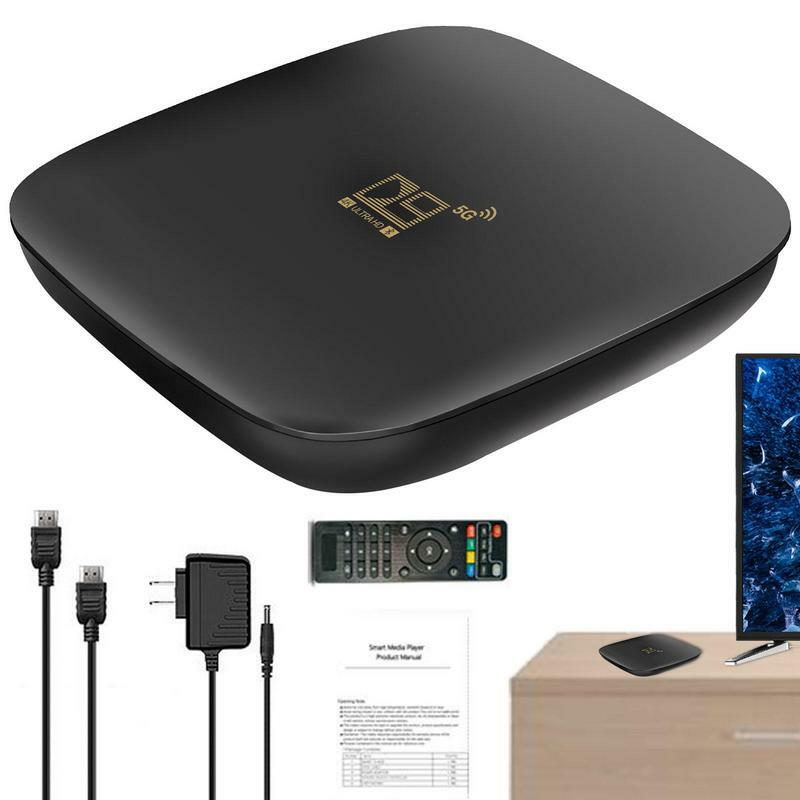Banda Dupla Smart Set Top Box, D9 10.0, Caixa de TV de Alta Velocidade, Home Youtube Media Player, Alta Definição, 2.8G, 5G WiFi
