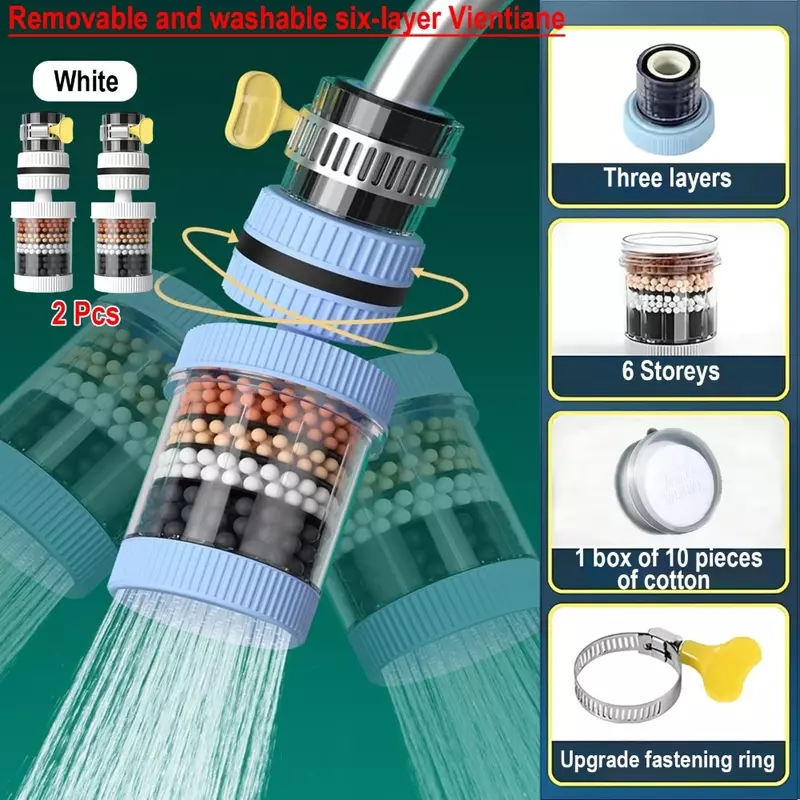 360 lavello rotante filtro acqua rubinetto rubinetto da cucina purificatore rimuove cloro fluoruro metalli pesanti acqua dura per la cucina di casa