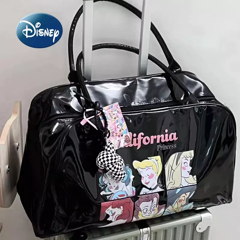 Disney-女性の大容量トラベルハンドバッグ、スノーホワイトハンドバッグ、高級ブランド、ファッション、漫画、フィットネスバッグ、新しい