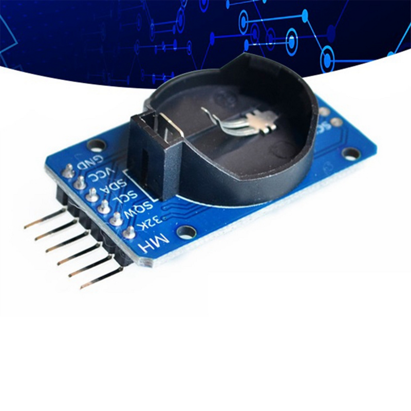 DS3231 AT24C32 IIC Module Precision Clock Module Memory 3.3V/5V Temperature Sensor Portable Module