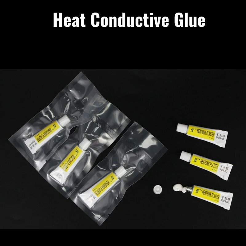 5g Thermal Paste Heat Conductive Glue Heatsink Plaster Viscous Adhesive For Chip VGA RAM LED IC Cooler Radiator Cooling Sealers