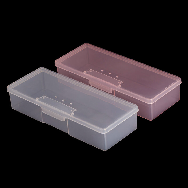 10 Grids Nägel Kunst organizer box lagerung Werkzeug Wählen Einstellbare Maniküre Schmuck Schmücken Nail art Tipps Lagerung Container